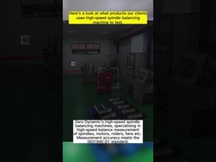 ماشین آلات تولیدی نرم با دقت بالا، دستگاه تعادل چرخ چرخ الکتریکی