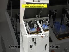 ده ایستگاه موتور پیری تجهیزات موتور پیری دستگاه تست